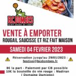 🏀 BC Dombes : rougail saucisse