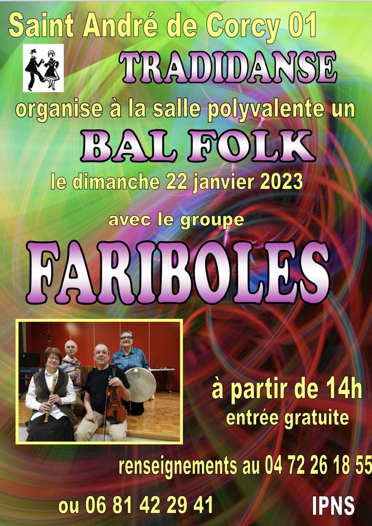 💃 Fariboles : bal folk