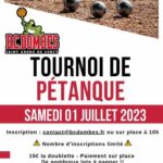 🏀 BC Dombes : tournoi pétanque