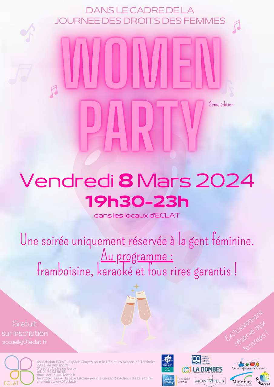 ♀️ Women party