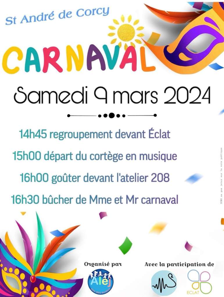 🎉 ALEJ : Carnaval