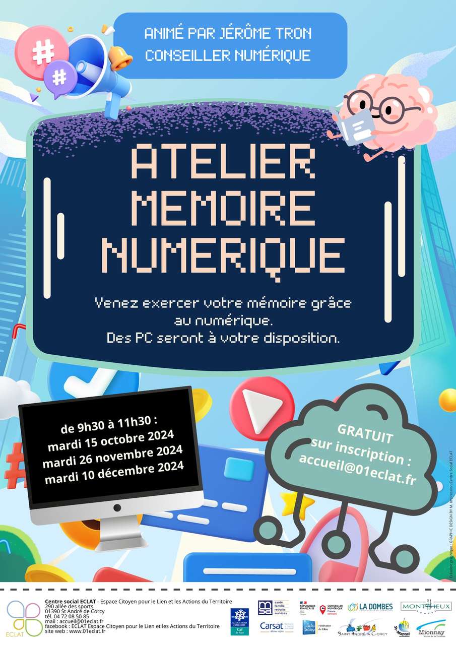 🖥️ Atelier mémoire numérique