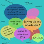 💬 DysGo : soirée d'échange pour les des parents d'enfants DYS