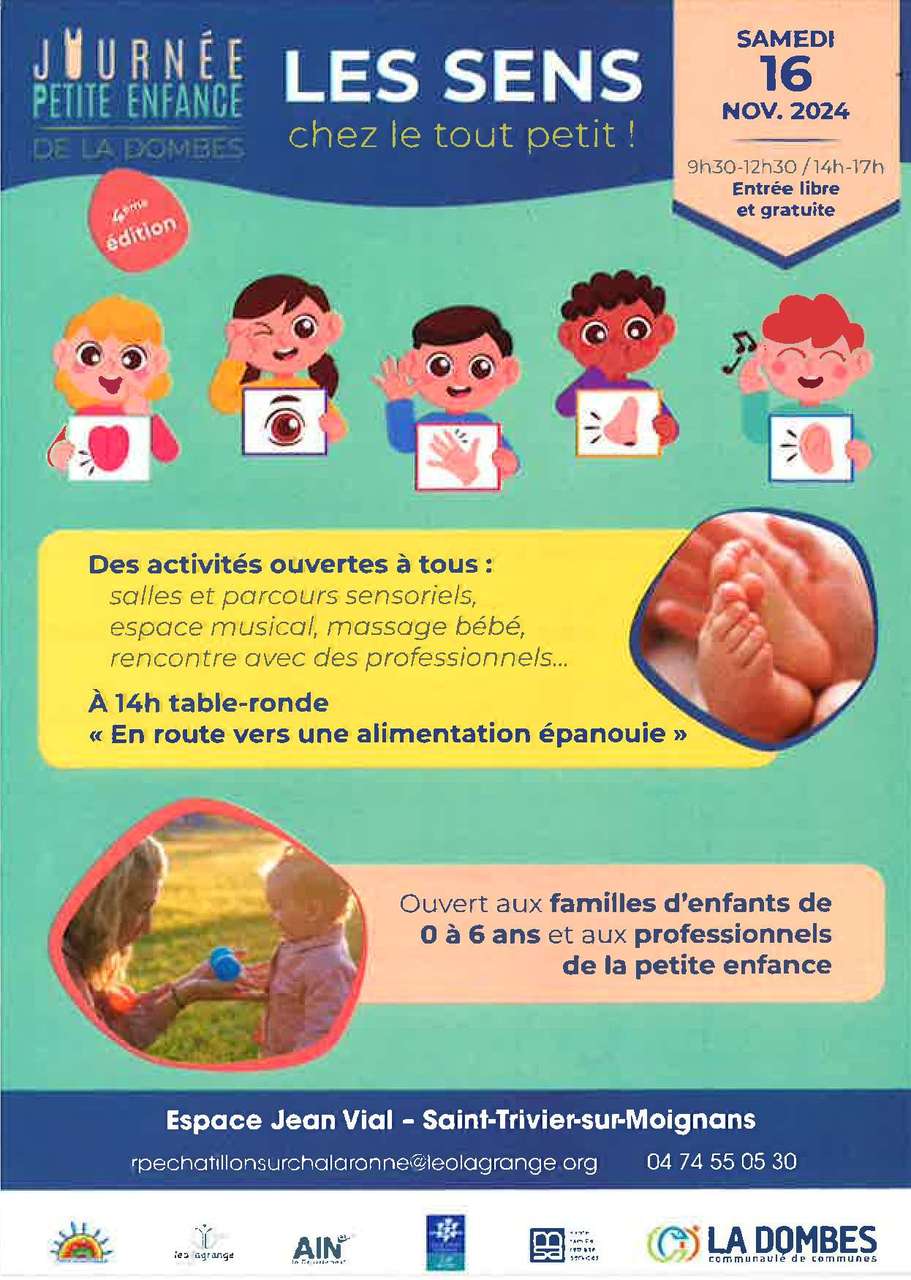 🤱 Journée petite enfance : Les sens chez le tout petit