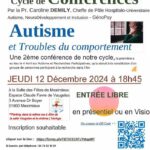 🎤 Conférence : autisme et troubles du comportement