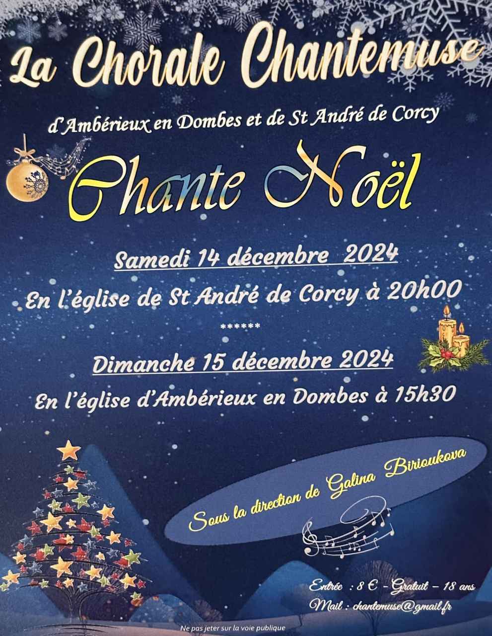 🎅 Chantemuse chante Noël