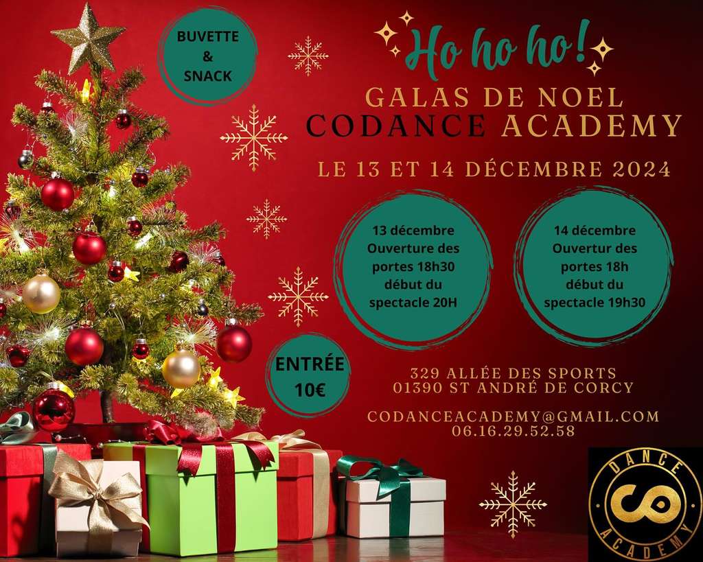 🎄 CoDance : Gala de Noël