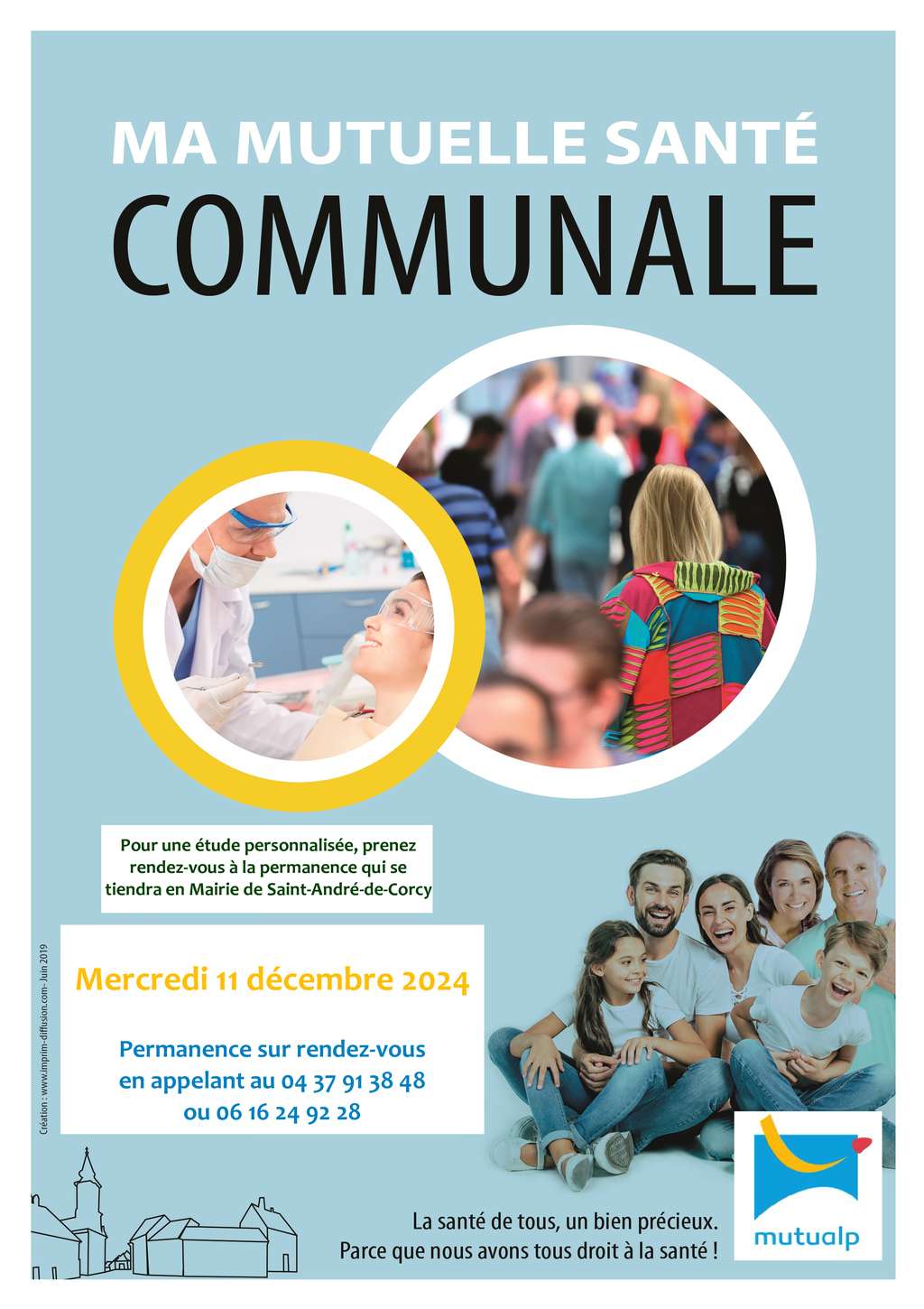 ⚕️ Permanence mutuelle communale