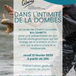 Expo photo et présentation au lycée de Cibeins