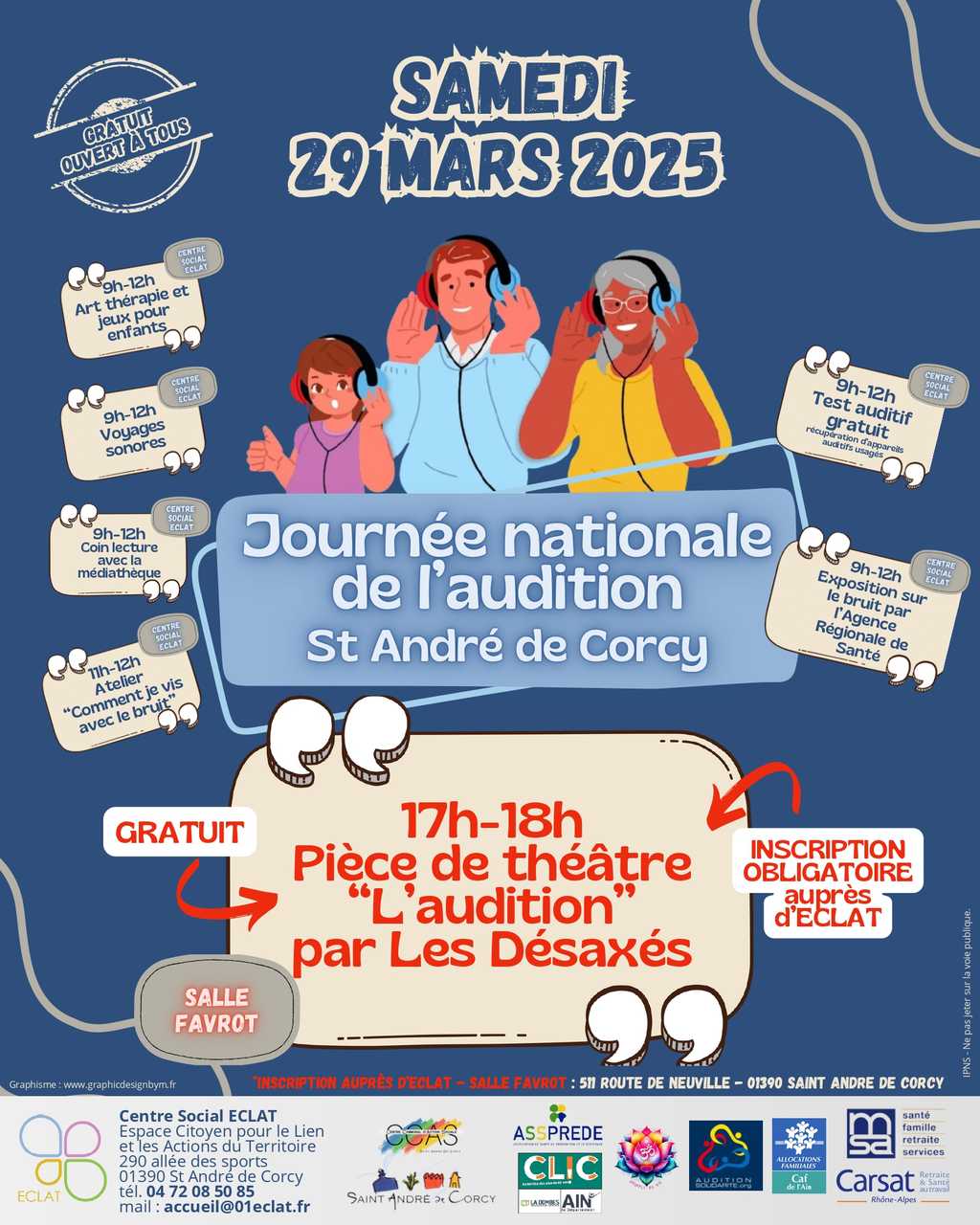 👂 Journée nationale de l'audition