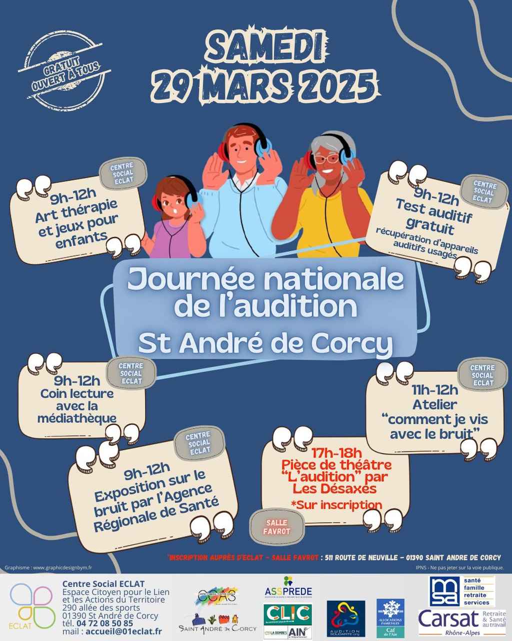 👂 Journée nationale de l'audition