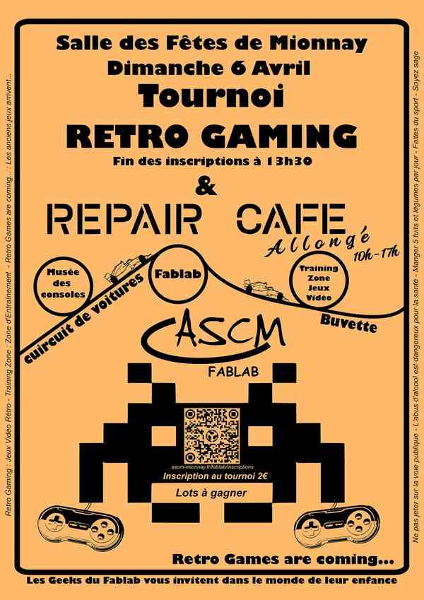 🕹️ Retro Gaming et Repair Café