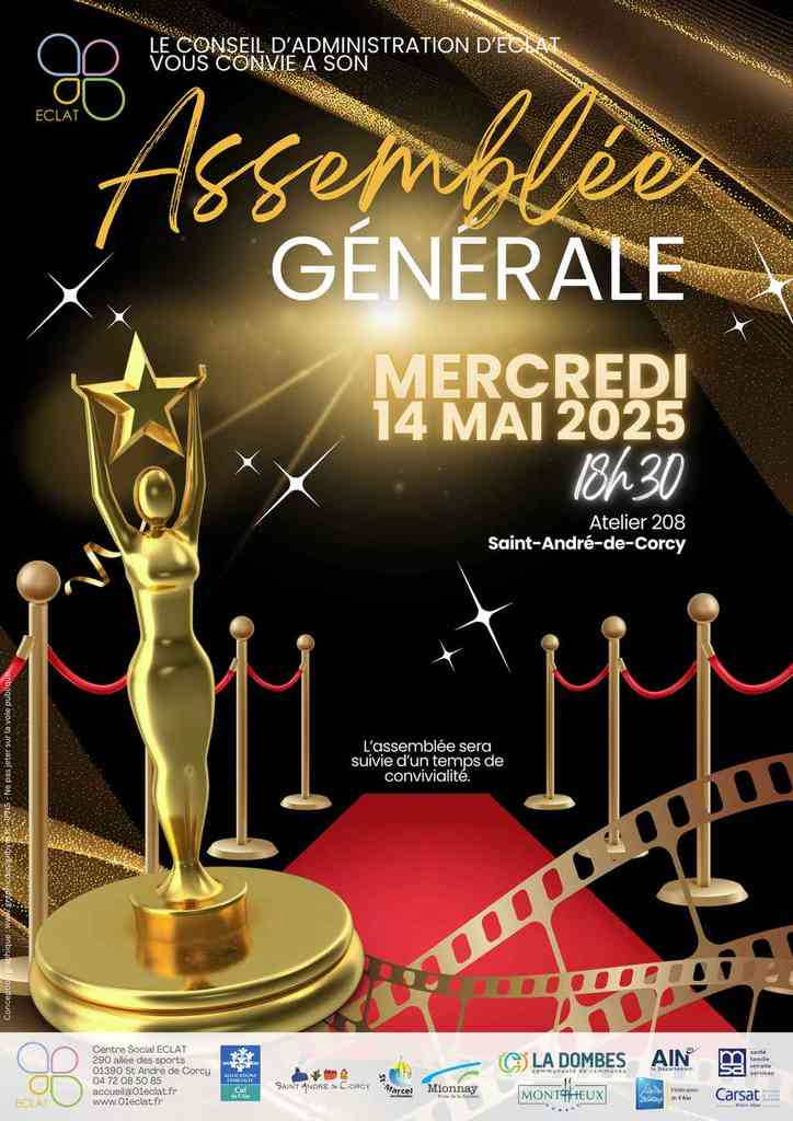 📣 ECLAT : assemblée générale