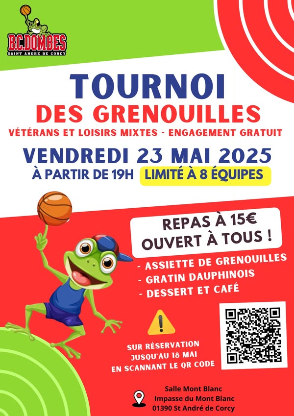 🐸 Tournoi des grenouilles
