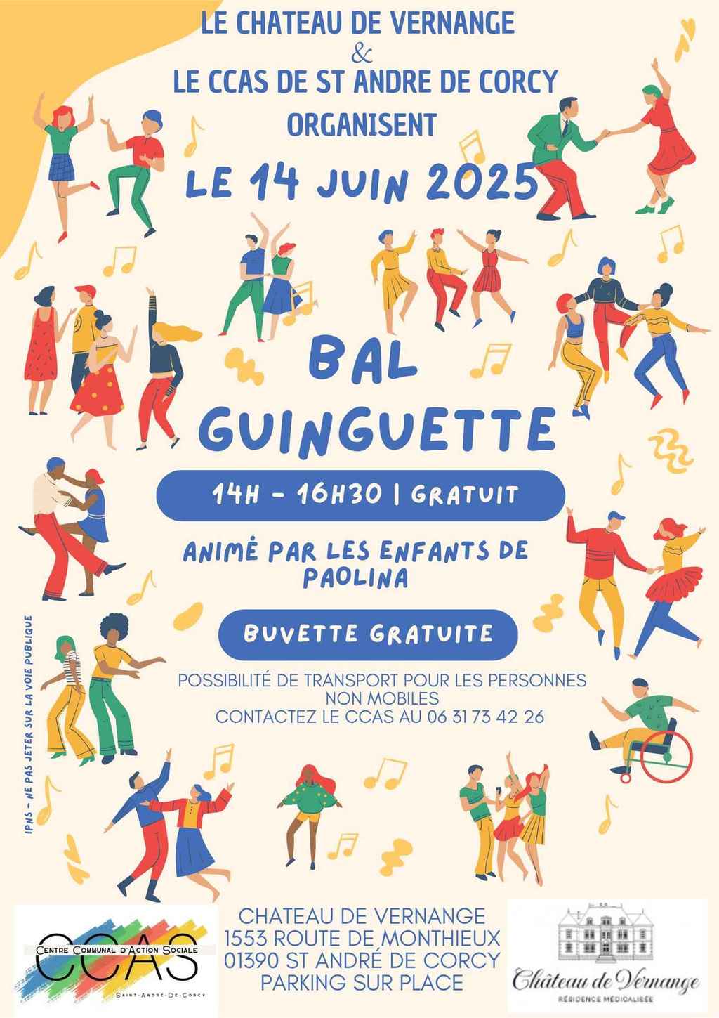 🪗 Bal guinguette à l'EHPAD de Vernange