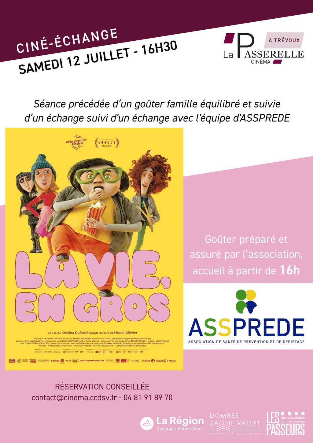 🎦 Ciné-échange : La vie en gros (La Passerelle - Trévoux)