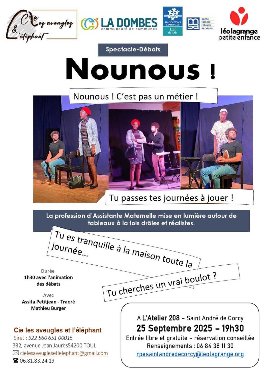 Spectacle-Débat : Nounous !