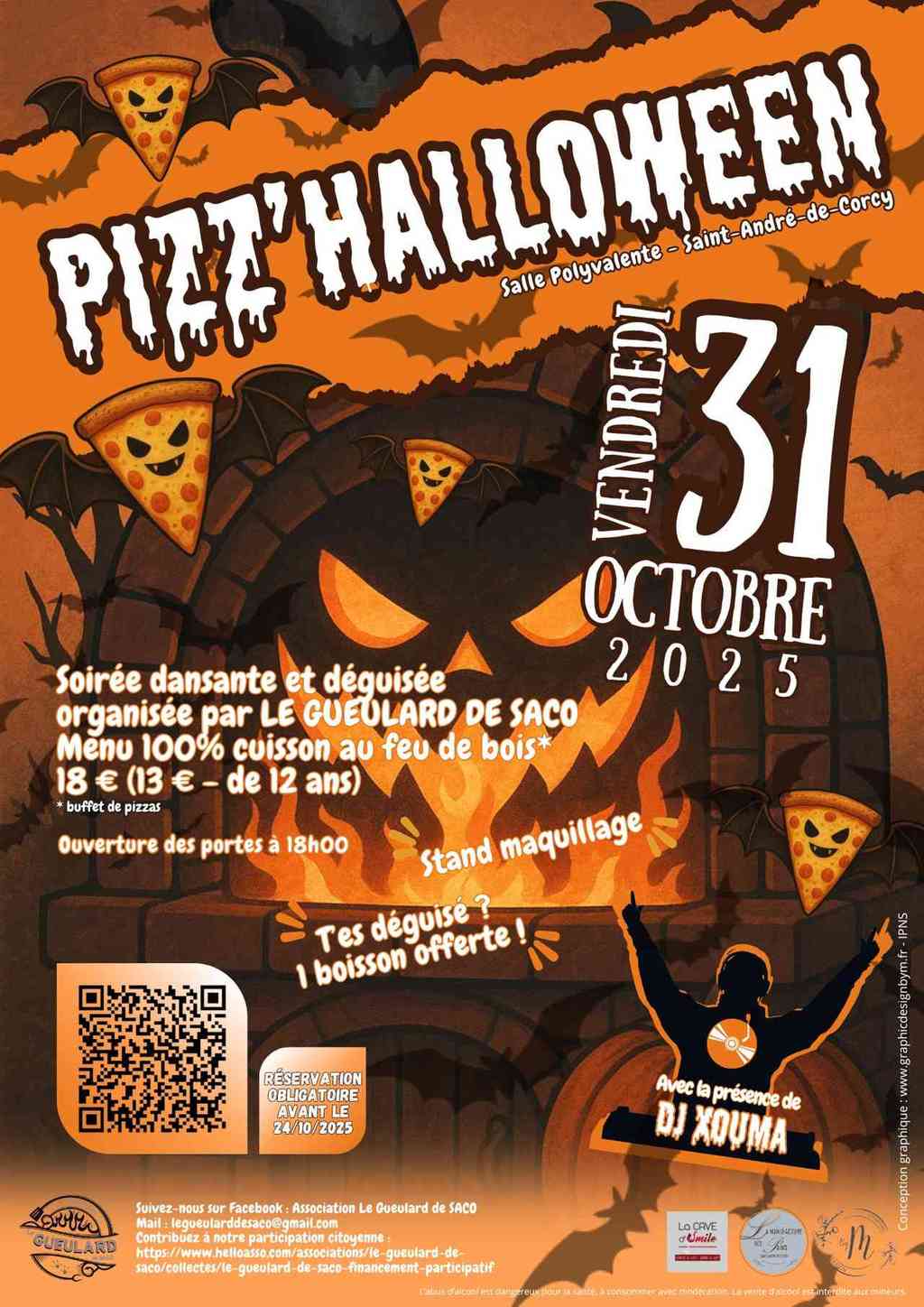 Le Gueulard : Pizz'Halloween