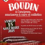🚒 Pompiers : vente boudin et saucisson à cuire