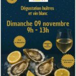 🦪 UCCAI : dégustation huîtres et vin blanc