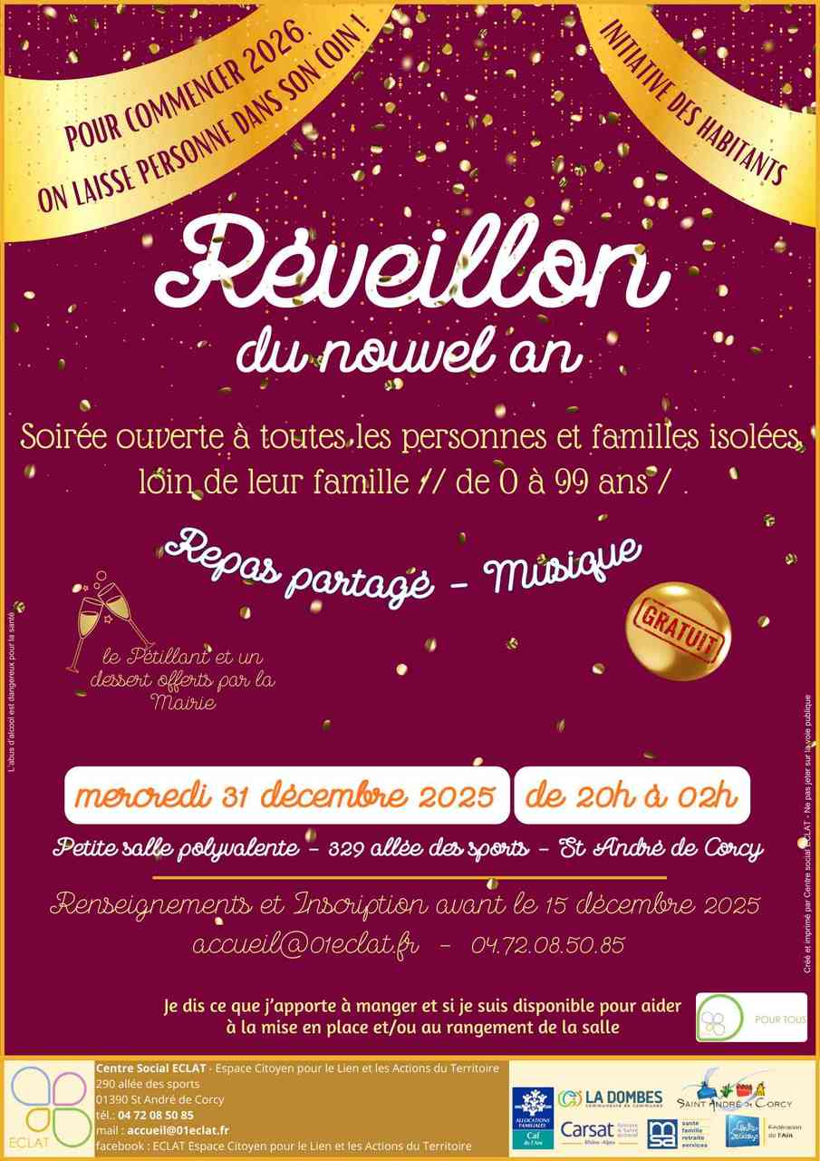 ❄️ Réveillon du jour de l'an