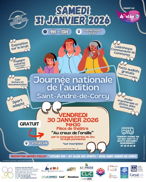 🦻 ECLAT : pièce "Au creux de l'oreille"