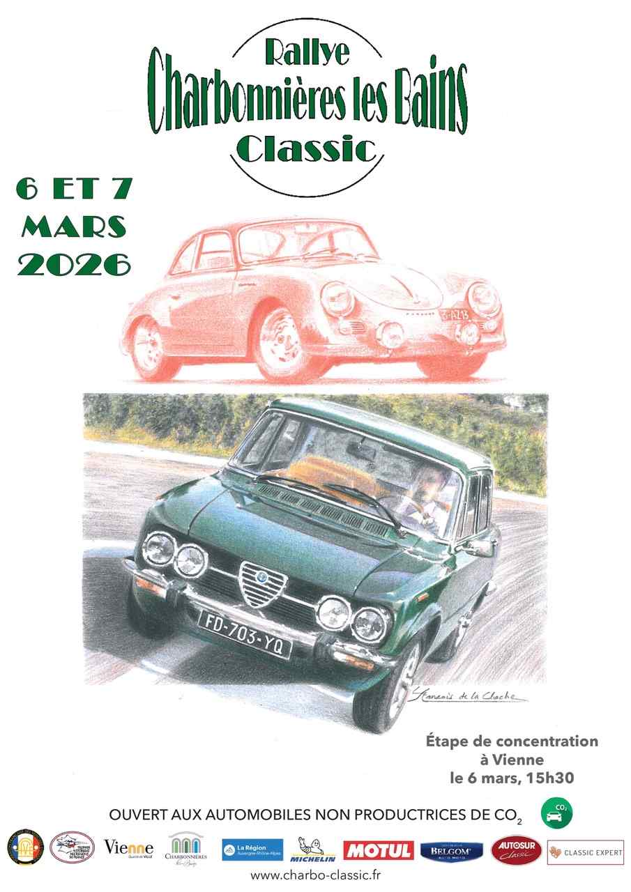 🏎️ Passage du rallye de Charbonnières