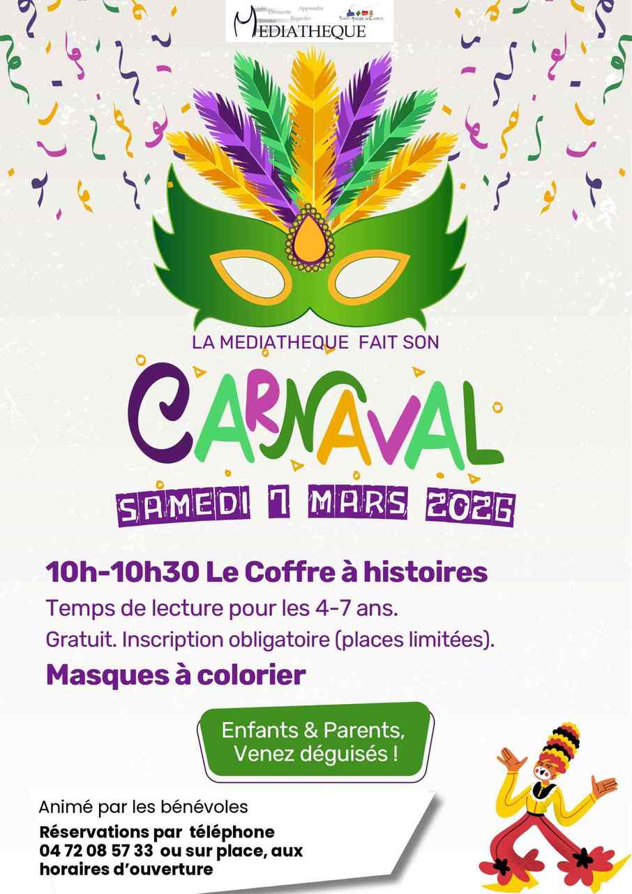 La médiathèque fait son 𝑪𝒂𝒓𝒏𝒂𝒗𝒂𝒍