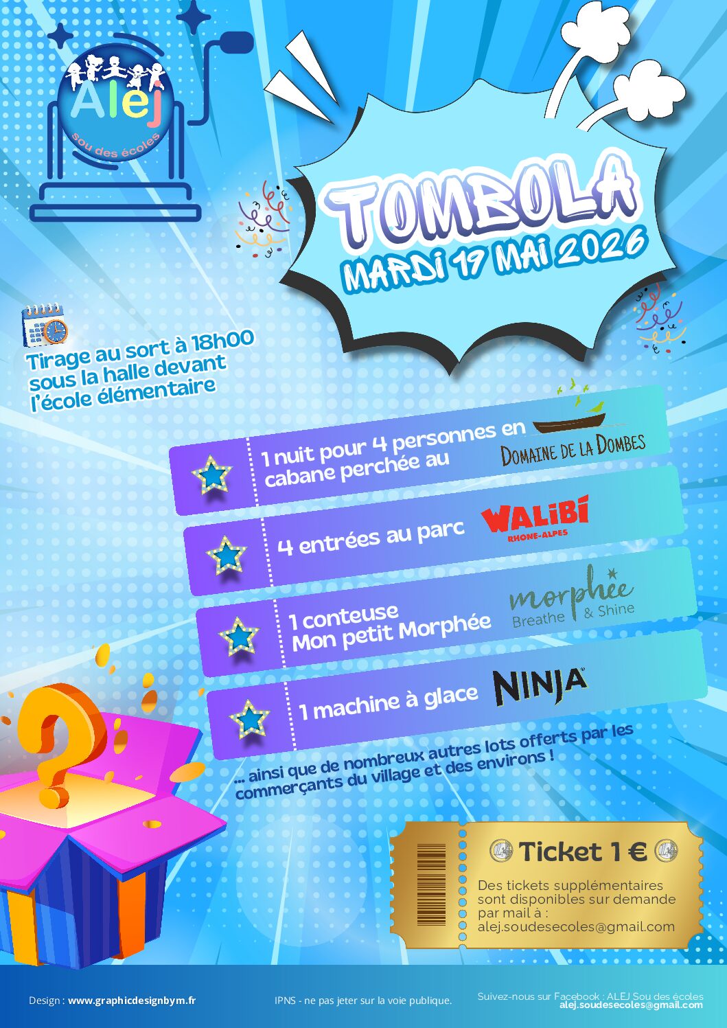 🎟️ Tombola de l'ALEJ