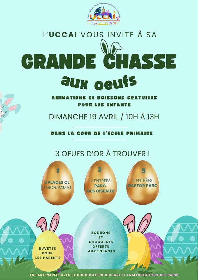 Chasse aux œufs de l'UCCAI
