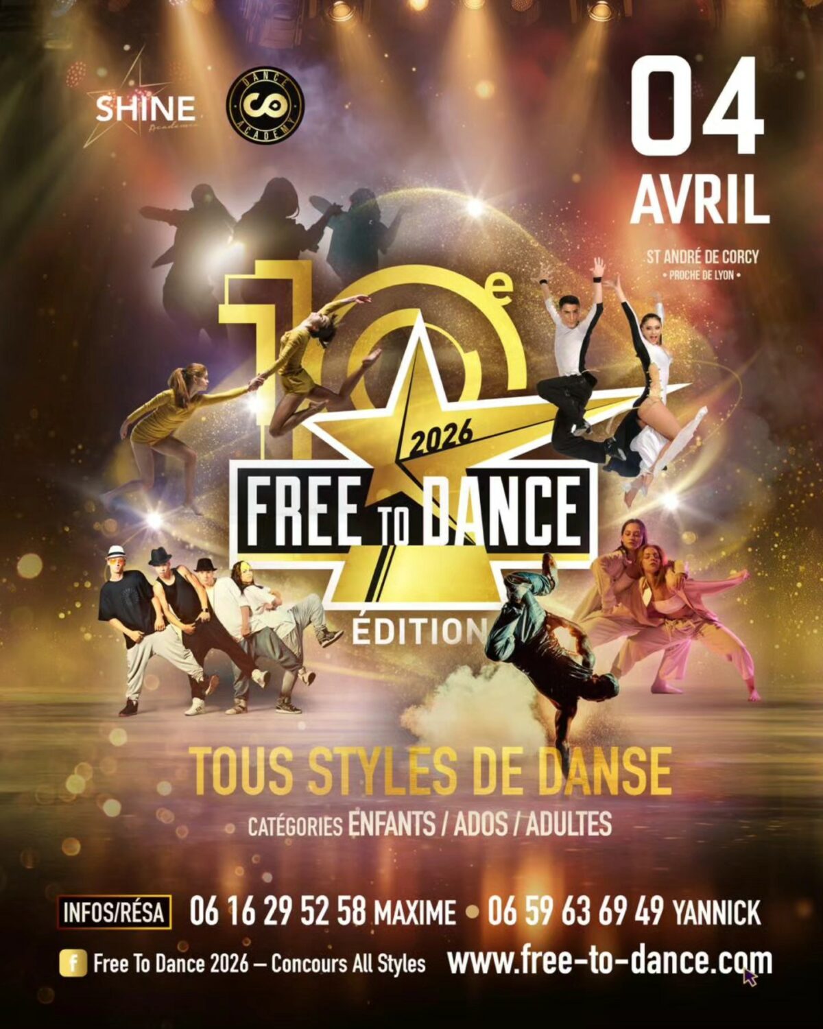 Compétition de danse – 04/04/2026