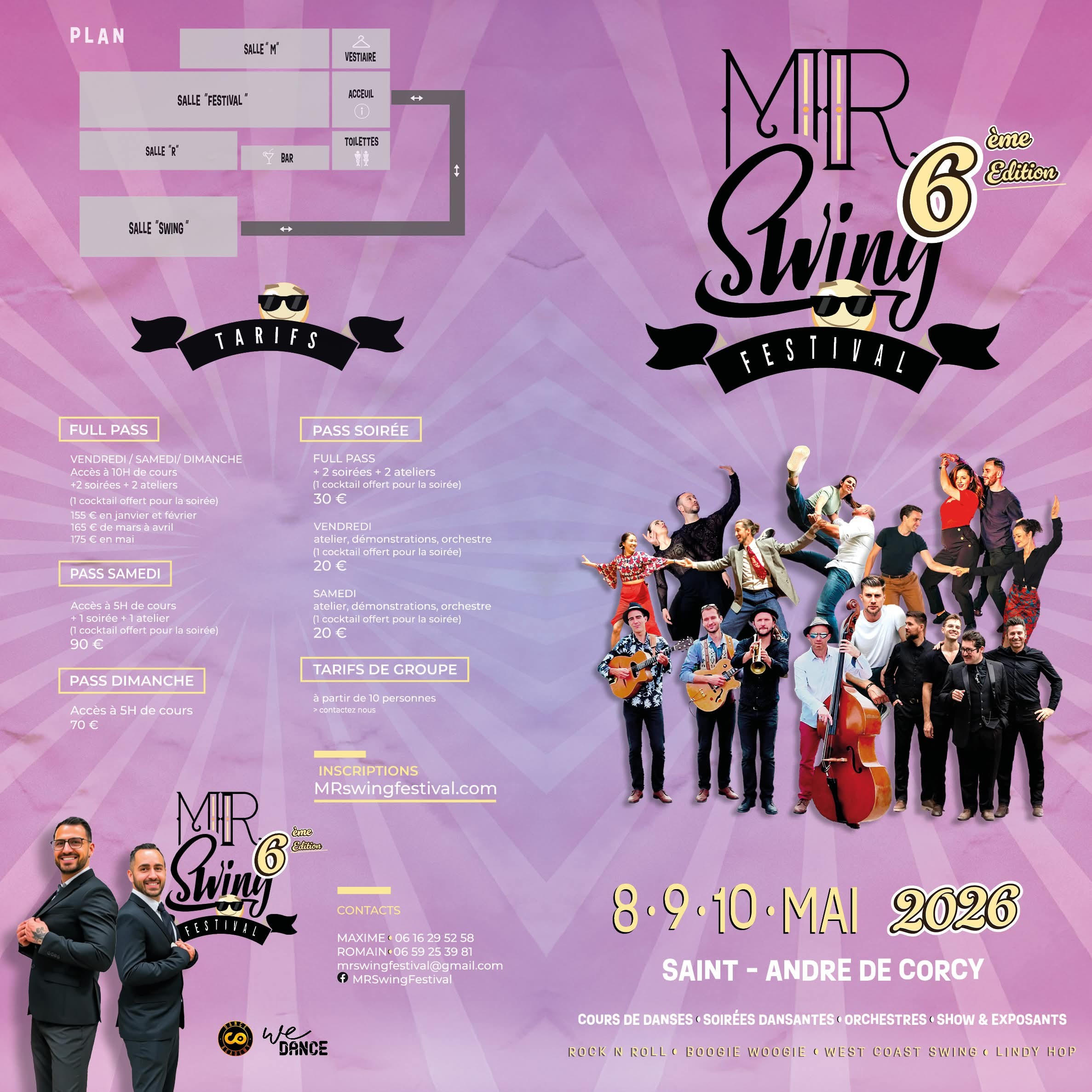 🎷 Festival Mr Swing à Saint-André-de-Corcy !