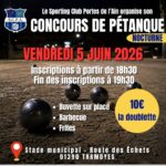 Concours de pétanque nocturne du SCPA à Tramoyes