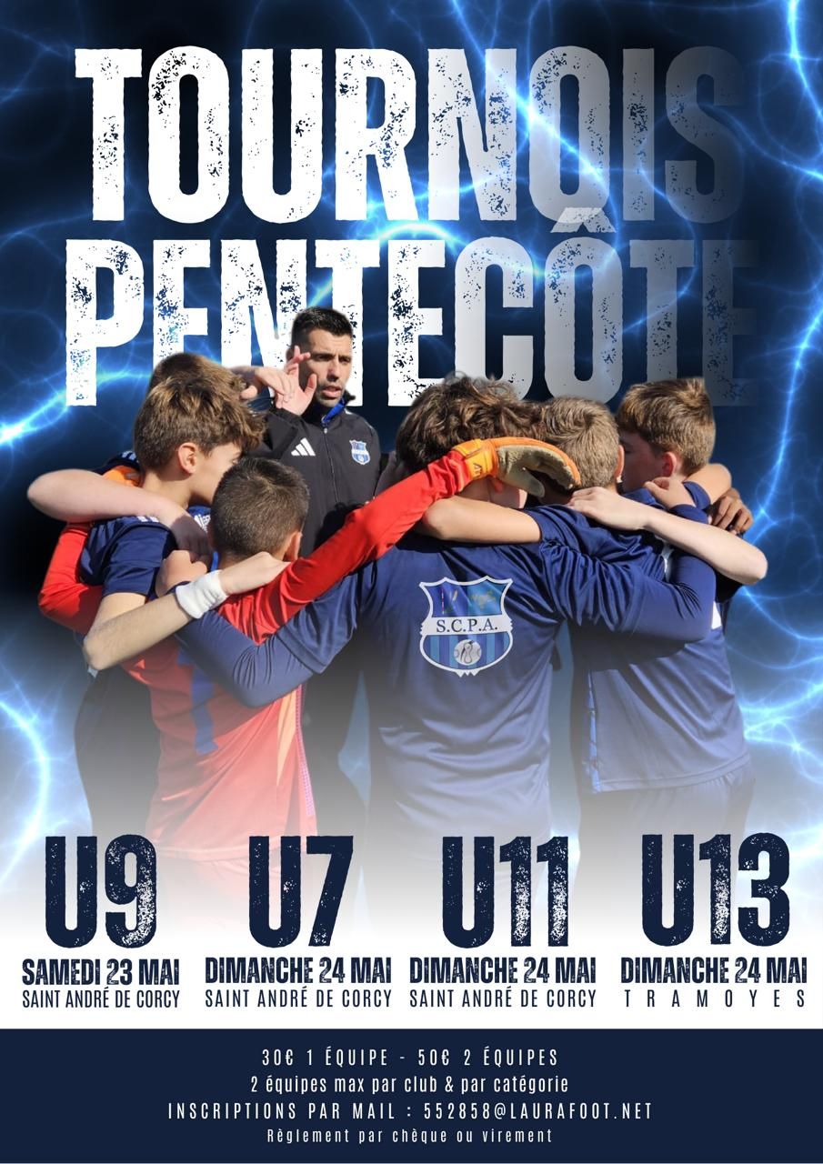 Tournois extérieur de foot du SCPA