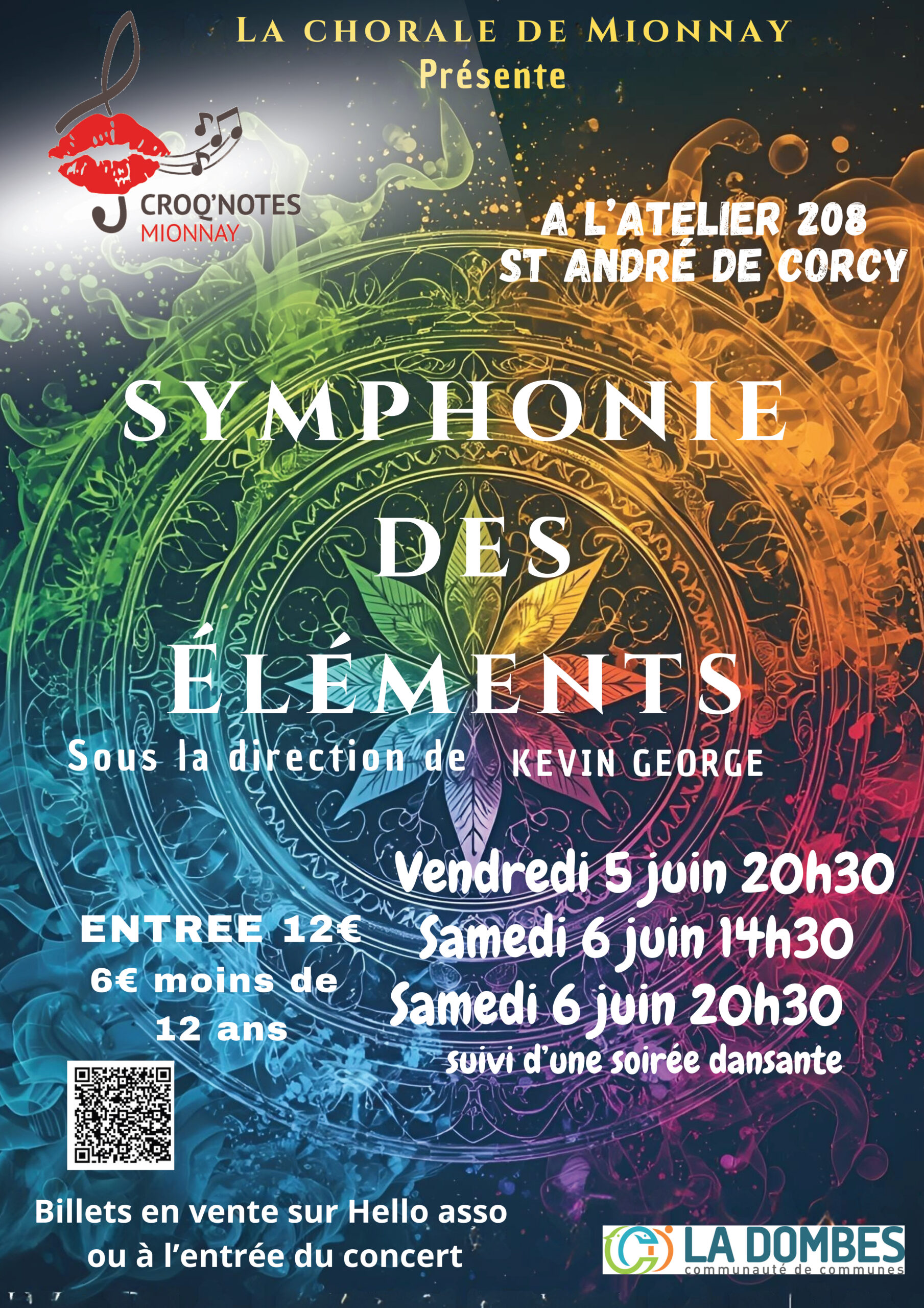 Spectacle : Chorale de Mionnay « Les Croq’notes »