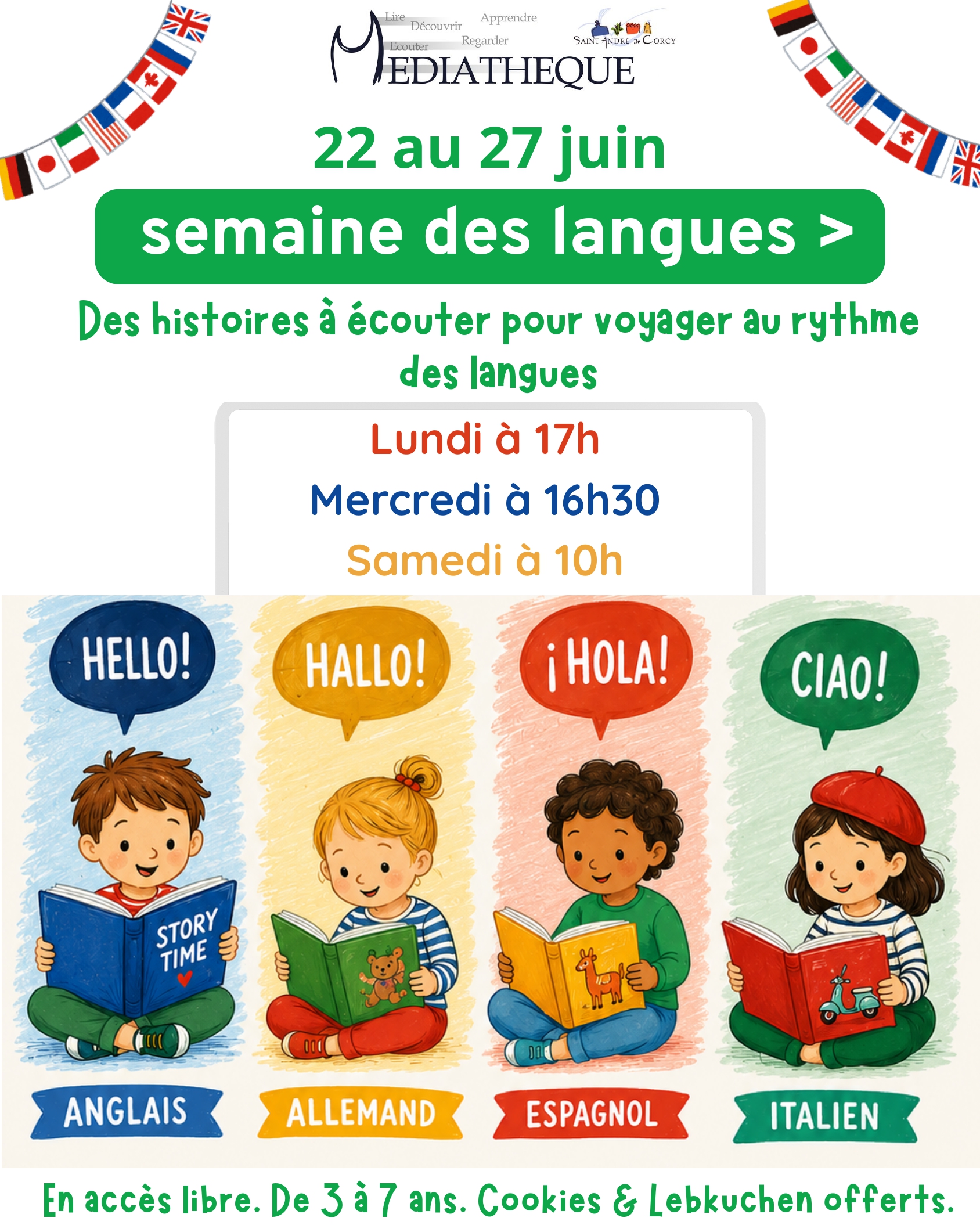 📚🌍 Cap sur les langues avant l'été !
