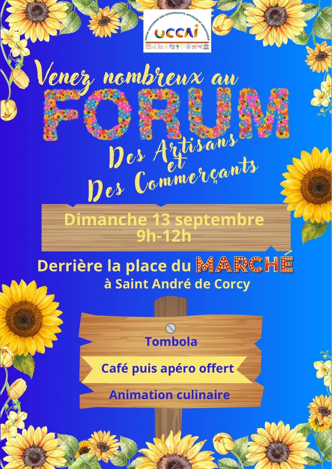 📢 Forum de l’UCCAÏ – Artisans et Commerçants