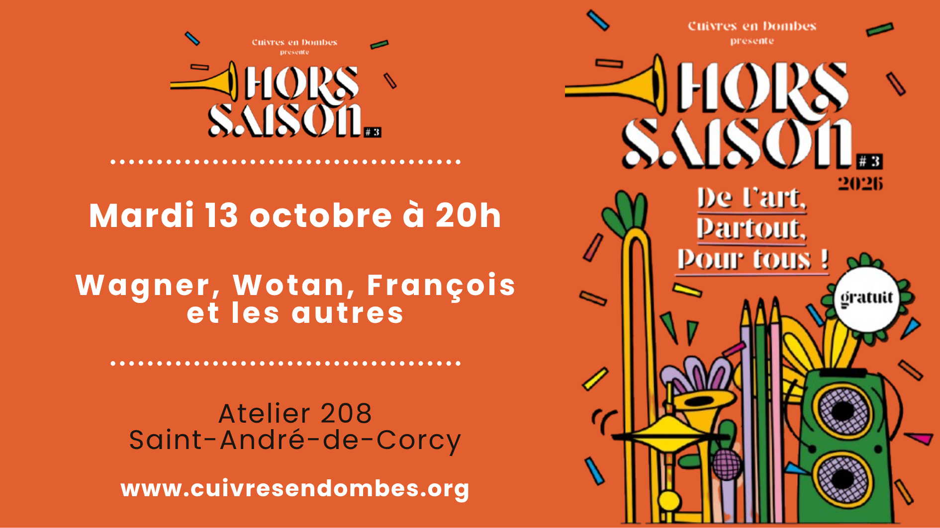 Hors Saison - CUIVRES EN DOMBES