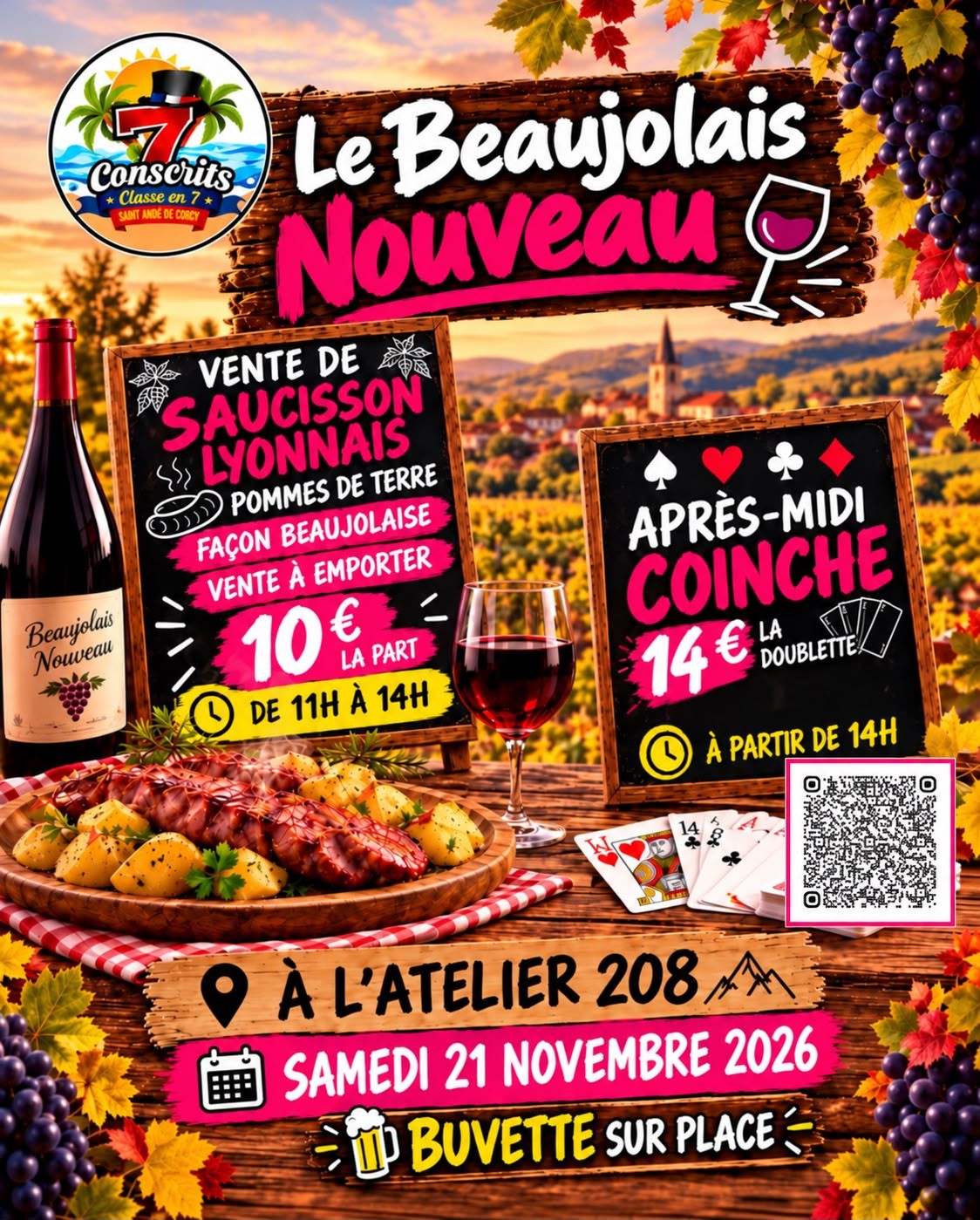 🍷🎉 𝗟𝗘 𝗕𝗘𝗔𝗨𝗝𝗢𝗟𝗔𝗜𝗦 𝗡𝗢𝗨𝗩𝗘𝗔𝗨 𝗔𝗥𝗥𝗜𝗩𝗘 𝗔̀ 𝗦𝗔𝗜𝗡𝗧-𝗔𝗡𝗗𝗥𝗘́-𝗗𝗘-𝗖𝗢𝗥𝗖𝗬 ! 🎉🍷