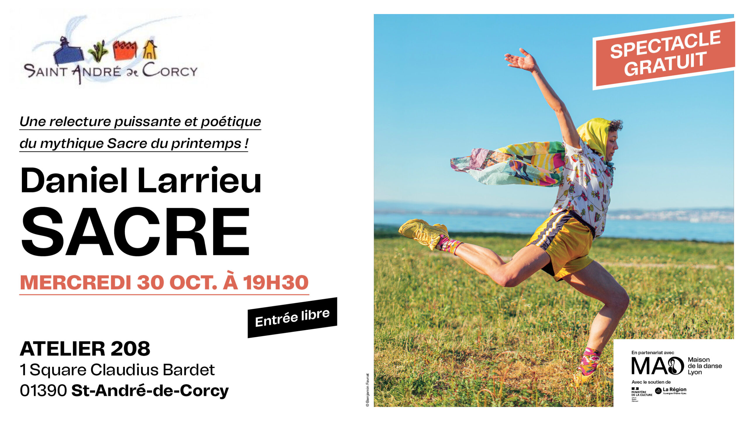 🎭 SPECTACLE GRATUIT – SACRE